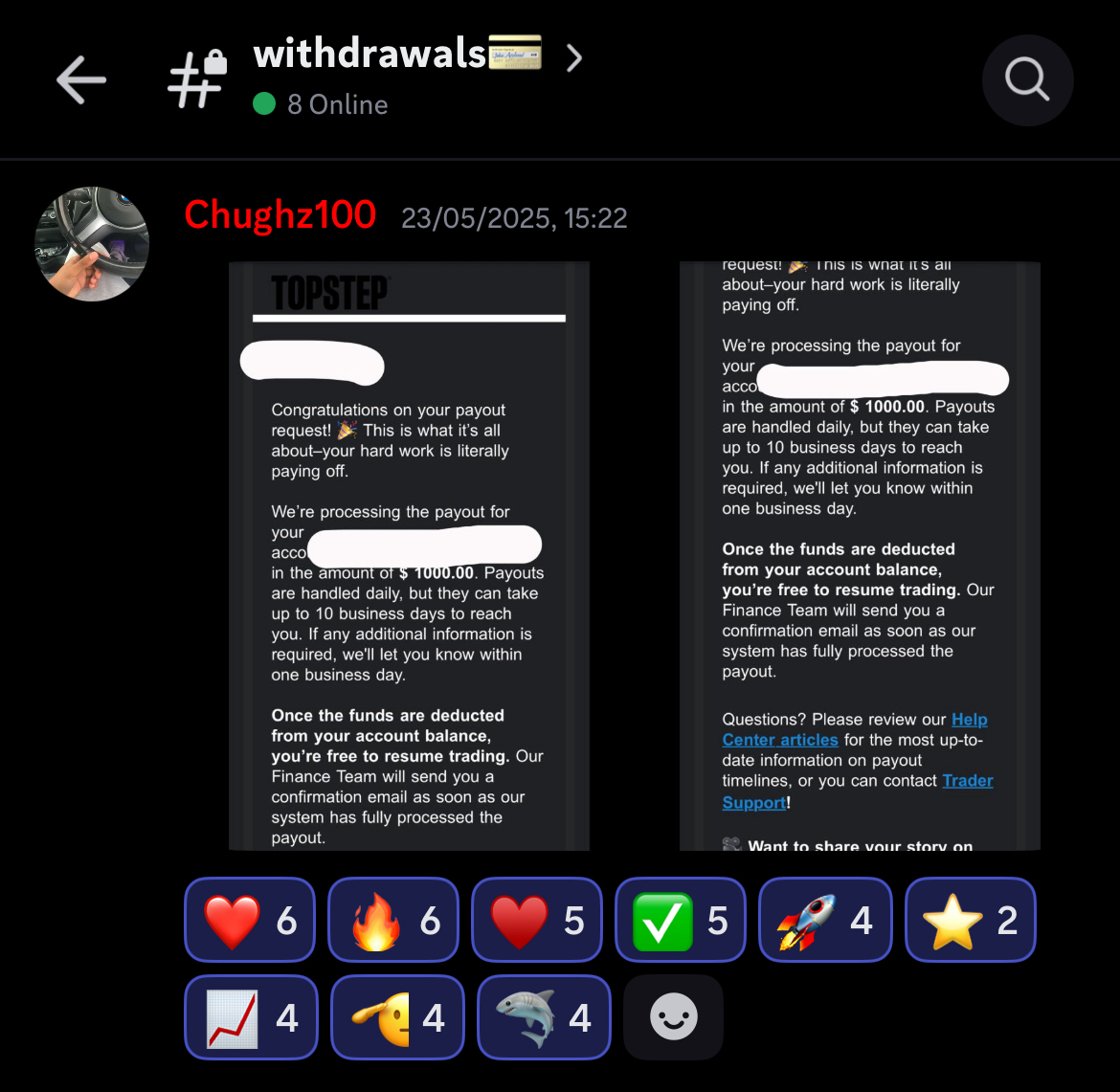 Chughz Payout 5