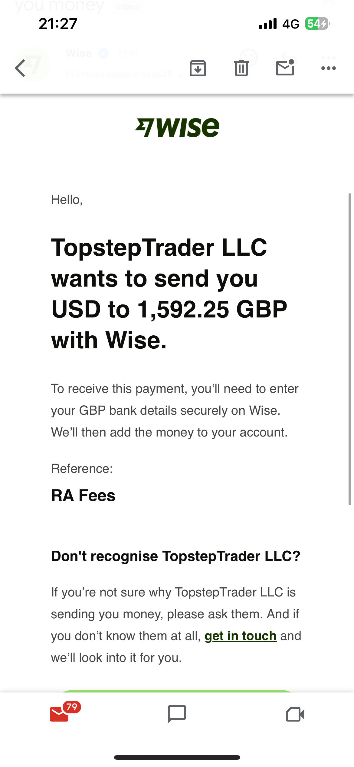 Lorenzo Payout 4
