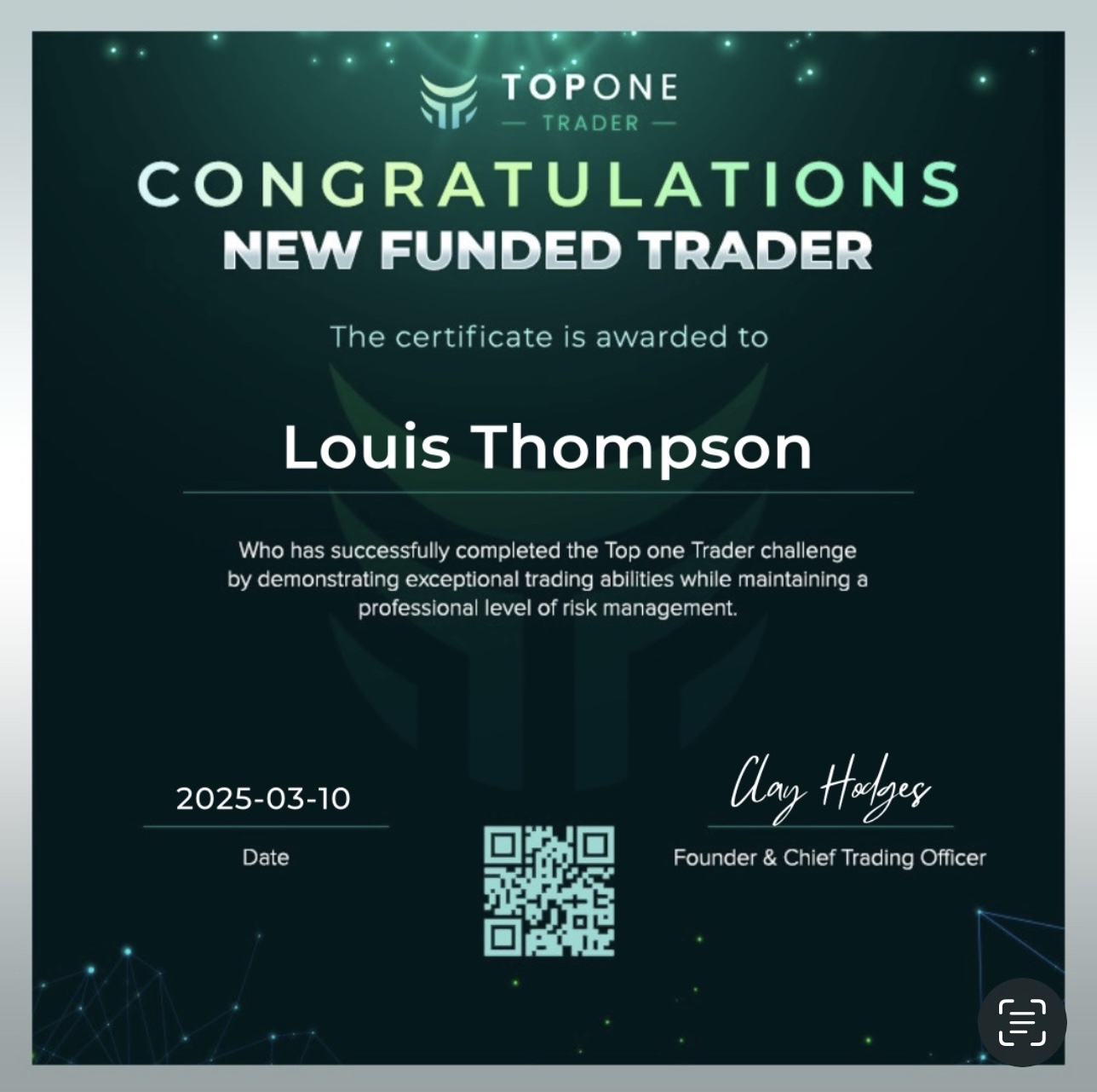 Member Certificate 12